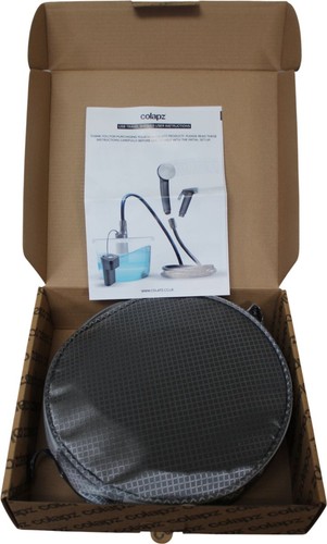 Colapz usb travel shower - usb, grey