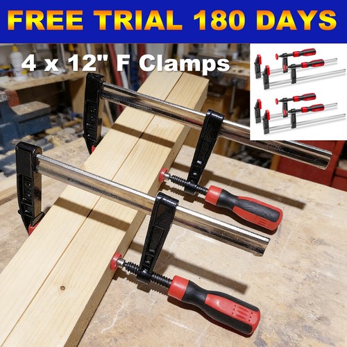 4pc clamps 300mm wood - f,