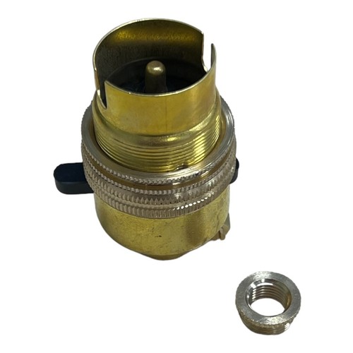 Jeani brass lamp holder - jeani,