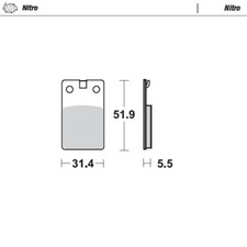 Moto Master Front Brake pads