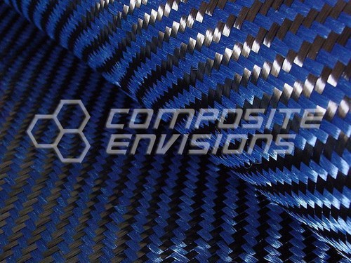 Carbon fiber blue made with - fiber/blue,