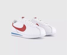 Nike Cortez Trainers White Varsity Red Size 5.5