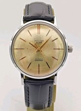 Vintage Watch Poljot De Luxe 23 Jewels Men Soviet USSR Mechanical 35 mm Gift 