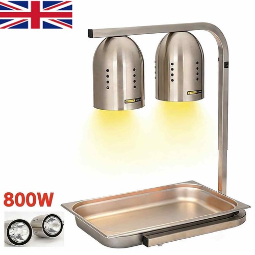 Dual head heat lamp 800w - heat,