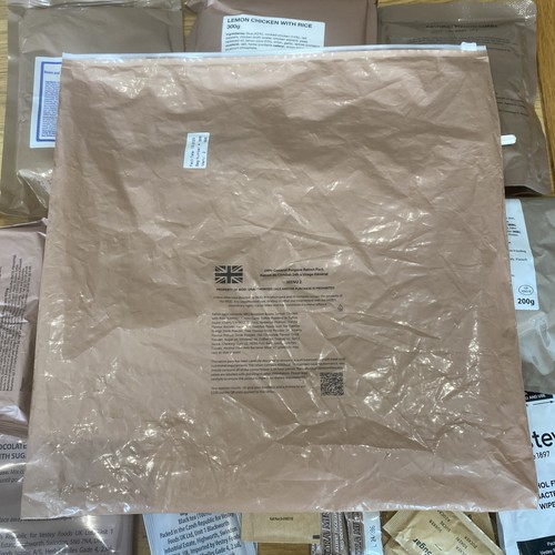 British army hour ration - british,