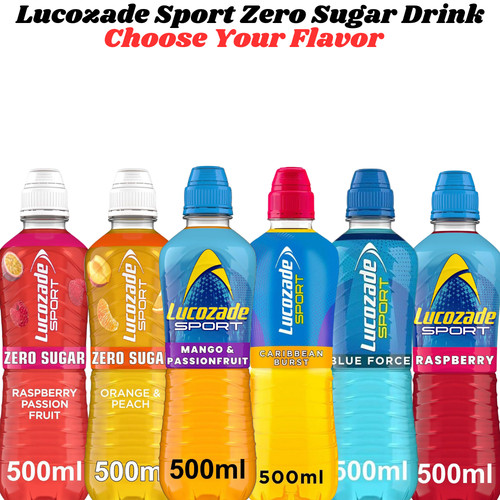 Lucozade sport zero - lucozade, sugar