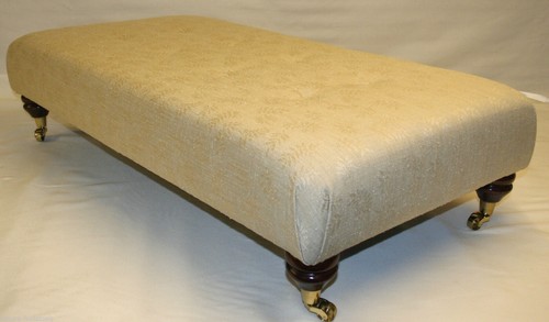 Custom footstool bed end - footstool, stool