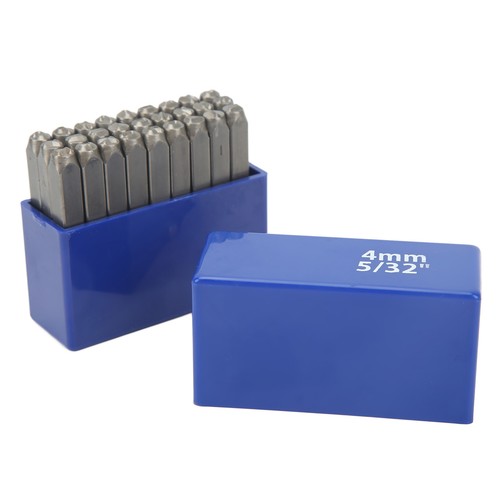 Metal letter stamps high - metal,