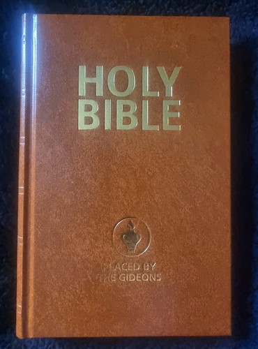 Holy bible placed the - placed, by