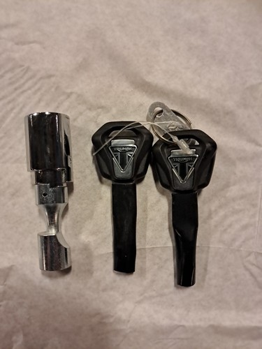 Genuine triumph steering lock - genuine,