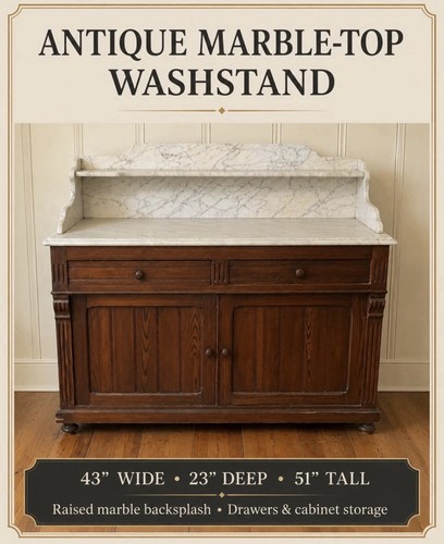 Antique marble top - marble,
