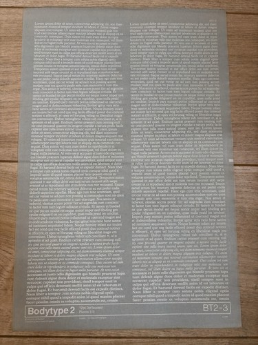 Letraset letter transfer - letraset,