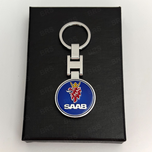 Saab keyring metal - keyring,