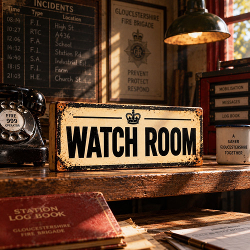 Watch room sign vintage - room,