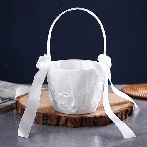 Flower girl basket - girl, wedding