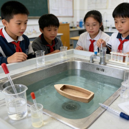 Wooden fishing boat model - wooden,