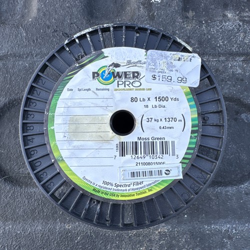 Power pro spectra fiber - power,