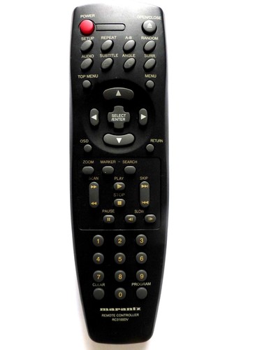 Marantz dvd player - player, remote