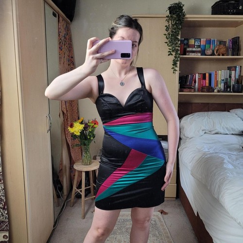 Vintage 80s style silky - style, h&m