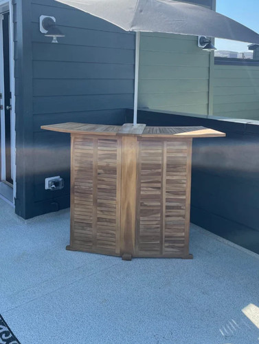 New outdoor patio wooden - new,