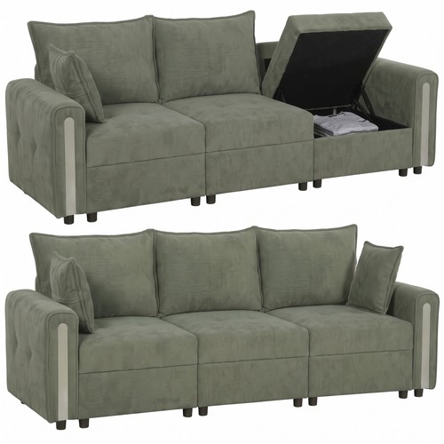 Homcom seater sofa - homcom, with