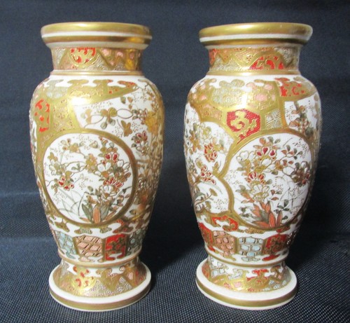 Unusual pair heavily - unusual, heavily-gilded