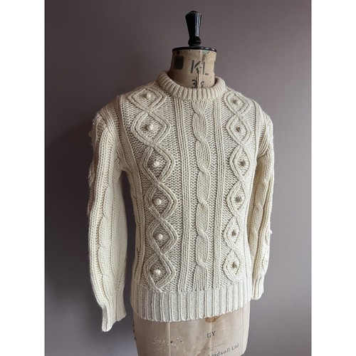 Tiny bubble aran jumper - tiny,