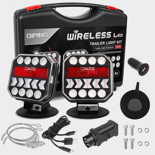 Wireless trailer lights 12v - wireless,