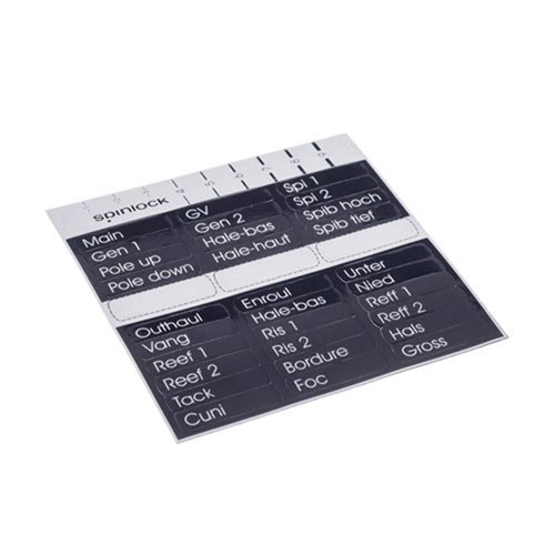 Spinlock clutch handle - clutch, labels