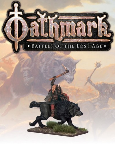 Oathmark goblin wolf - goblin, rider