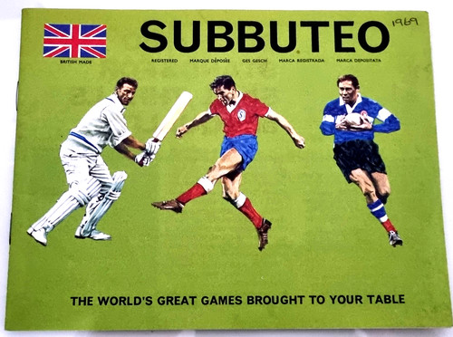 1969 subbuteo table football - subbuteo,