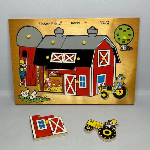 Vintage fisher price barn - vintage,