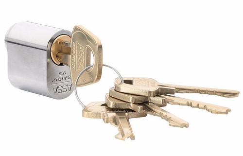 Scandinavian oval lock