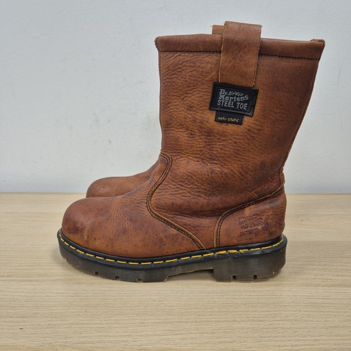 Martens rosa steel toe mid - dr,