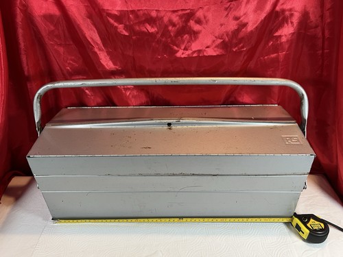 Cantilever metal tool box 5 - metal,