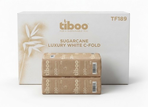 Tibbo ply white fold - 2-ply,
