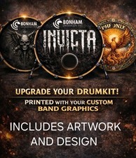 Custom Bass Drum Head Graphic