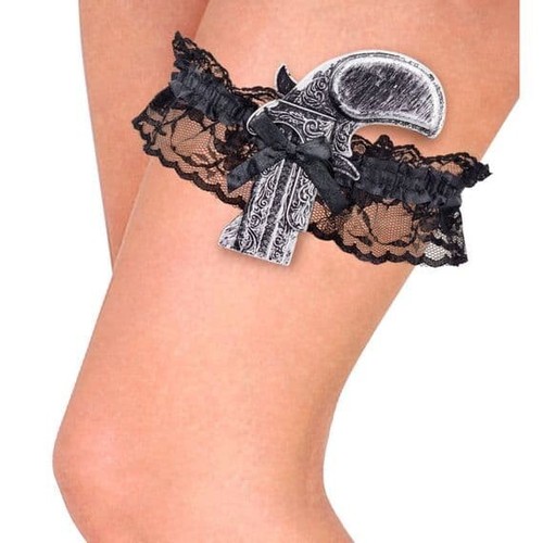 Antique gun garter - garter, lace