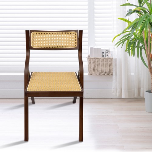 Vintage folding rattan bamboo - folding, rattan/bamboo
