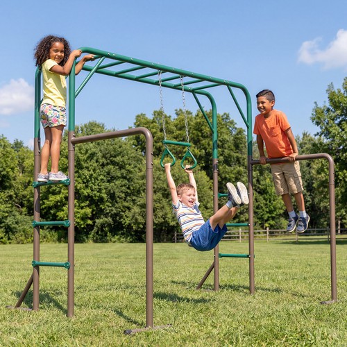 Monkey bar set climbing - set, w/