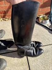 Ladies Black Leather Regent