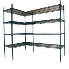 Shelving Cold Rooms Enamel Baked Nylon Coated Range Racking 460 x 760 mm