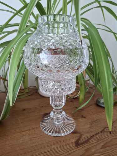 Tyrone crystal candle holder - crystal,
