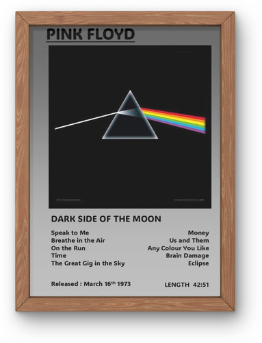Dark side the moon pink - dark,