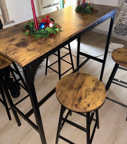Breakfast bar table and - bar,