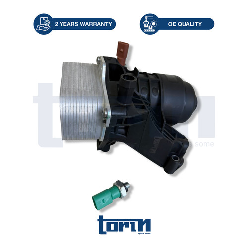 Oil cooler assembly for - oil,