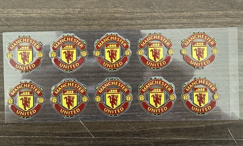 10x man united uvdtf stickers - man,