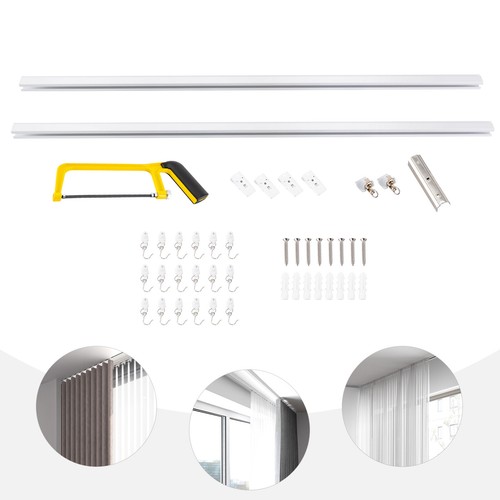 Ceiling mounted curtain track - ceiling,