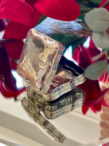 Antique square dutch silver - antique,