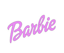 Barbie Iron on Vinyl Transfer